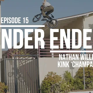 NATHAN WILLIAMS - 'ENDER ENDER' DIG BMX - KINK 'CHAMPAGNE'
