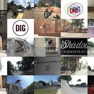 DIG BMX Shadow Conspiracy Trey Jones & Johnny Devlin Split Part