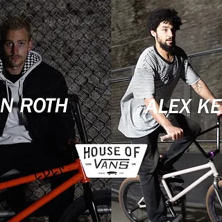 ALEX KENNEDY AND KILIAN ROTH AT HOUSE OF VANS LONDON