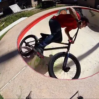 Off the Deep End - BMX Pool Riding