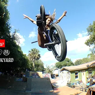 Backyard BMX Session at Trey Jones' w/ Shadow & Subrosa