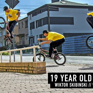 19 YEAR OLD MACHINE - WIKTOR SKIBINSKI - WETHEPEOPLE BMX