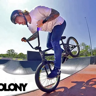 FRONT WHEEL WIZARD - ZAC DANGERFIELD  // "Take A Ticket" - Colony BMX