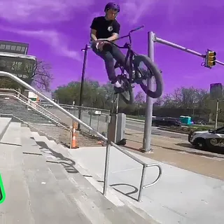 MERRITT BMX : CAM GIRVIN WELCOME TO THE SQUAD