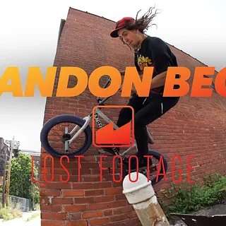 MERRITT BMX: BRANDON BEGIN LOST FOOTY