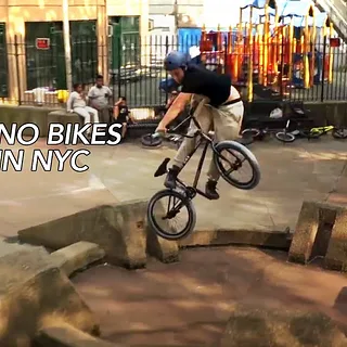 MERRITT BMX: NO BIKES IN NYC