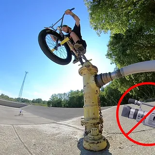 Charlie Crumlish filmed by a robot