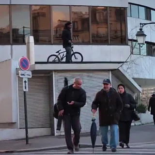 Brad Simms in Paris -- Merritt & 5050bmx