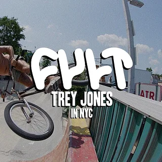 TREY JONES in NYC for CULTCREW