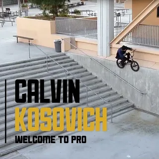 Calvin Kosovich - Welcome To Kink Pro! - Kink BMX