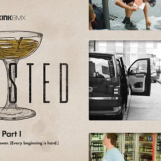 "Toasted" Germany Champagne BTS - Kink BMX