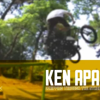 Ken Apache In The Streets Of Japan - Kink BMX World Team