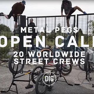 Metal Pegs BMX - 'Open Call' Worldwide Street Crews Video