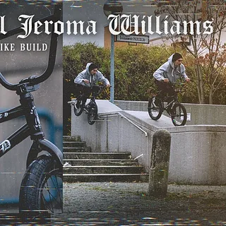 Raphael Jeroma Williams - Wrath Frame Bike Build - Tempered Goods BMX