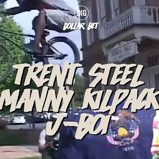 Dollar Bet BMX DVD - Trent Steel, Manny Kilpack, J-Boi